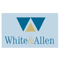 White & Allen, P.A. law firm logo