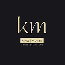 King | Morse law firm logo
