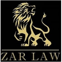 Zar Law law firm logo