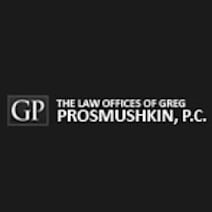 The Law Offices of Greg Prosmushkin, P.C. law firm logo