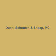 Dunn, Schouten & Snoap, P.C. law firm logo