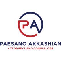 Paesano Akkashian, PC law firm logo
