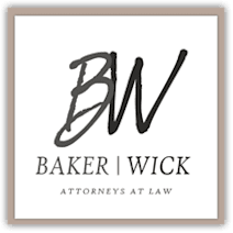 Baker & Wick LLC law firm logo