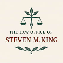 The Law Office of Steven M. King law firm logo