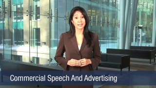 Video Commercial Speech And Advertising
