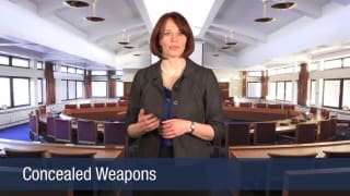 Video Concealed Weapons