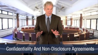 Video Confidentiality And Non-Disclosure Agreements