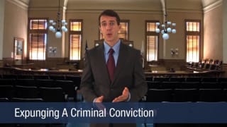 Video Expunging A Criminal Conviction