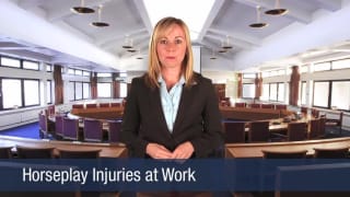 Video Horseplay Injuries at Work