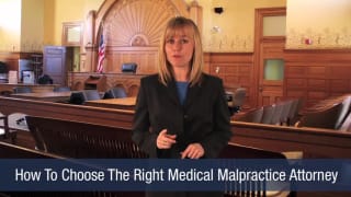 Video How To Choose The Right Medical Malpractice Attorney