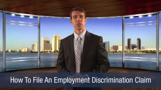 Video How To File an Employment Discrimination Claim
