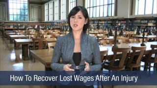 Video How To Recover Lost Wages After An Injury