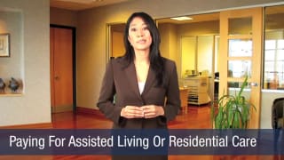 Video Paying For Assisted Living Or Residential Care