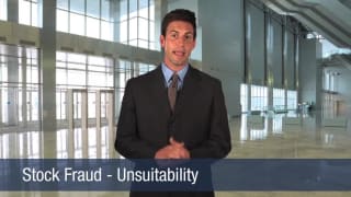 Video Stock Fraud – Unsuitability